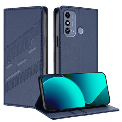 Embossed Multi-functional Wallet Retro Leather Phone Case, For ZTE Blade V50 Vita, For ZTE Blade A33s 4G, For ZTE Blade A53 Pro, For ZTE Blade A72s 4G / V41 Smart, For ZTE nubia Z50S Pro, For ZTE nubia RedMagic 8S Pro+ 5G, For ZTE Blade A53 5G         ...
