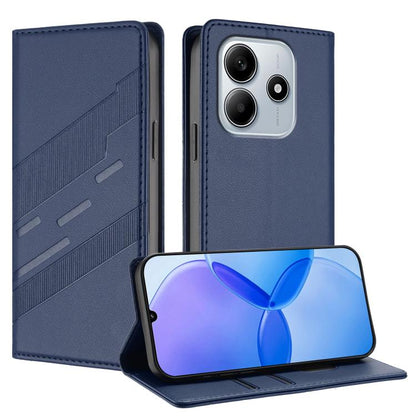 Embossed Multi-functional Wallet Retro Leather Phone Case, For Redmi 15C 5G / 4G EU 173mm, For Redmi 15 5G Global / 15 4G SEA, For Redmi 15 5G / 4G EU 171mm, For Redmi 15C 5G / 4G Global 171mm, For Redmi A5 4G 173.3mm, For Redmi A5 4G 171.7mm / Poco C7...