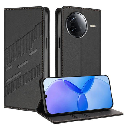 Embossed Multi-functional Wallet Retro Leather Phone Case, For Redmi 15C 5G / 4G EU 173mm, For Redmi 15 5G Global / 15 4G SEA, For Redmi 15 5G / 4G EU 171mm, For Redmi 15C 5G / 4G Global 171mm, For Redmi A5 4G 173.3mm, For Redmi A5 4G 171.7mm / Poco C7...