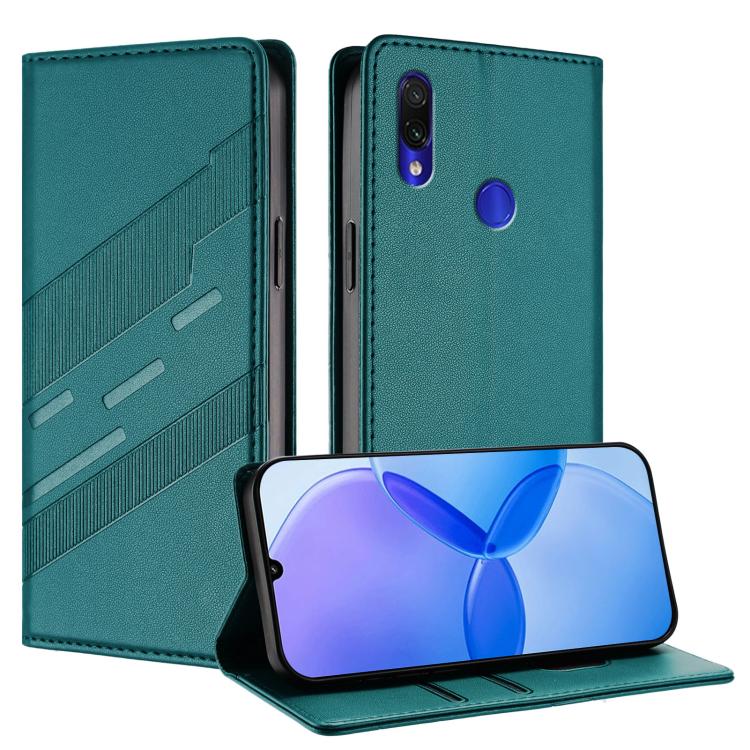 Embossed Multi-functional Wallet Retro Leather Phone Case, For Redmi Note 7 Pro