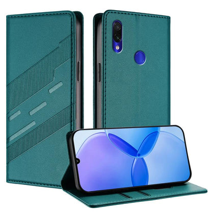 Embossed Multi-functional Wallet Retro Leather Phone Case, For Redmi Note 7 Pro