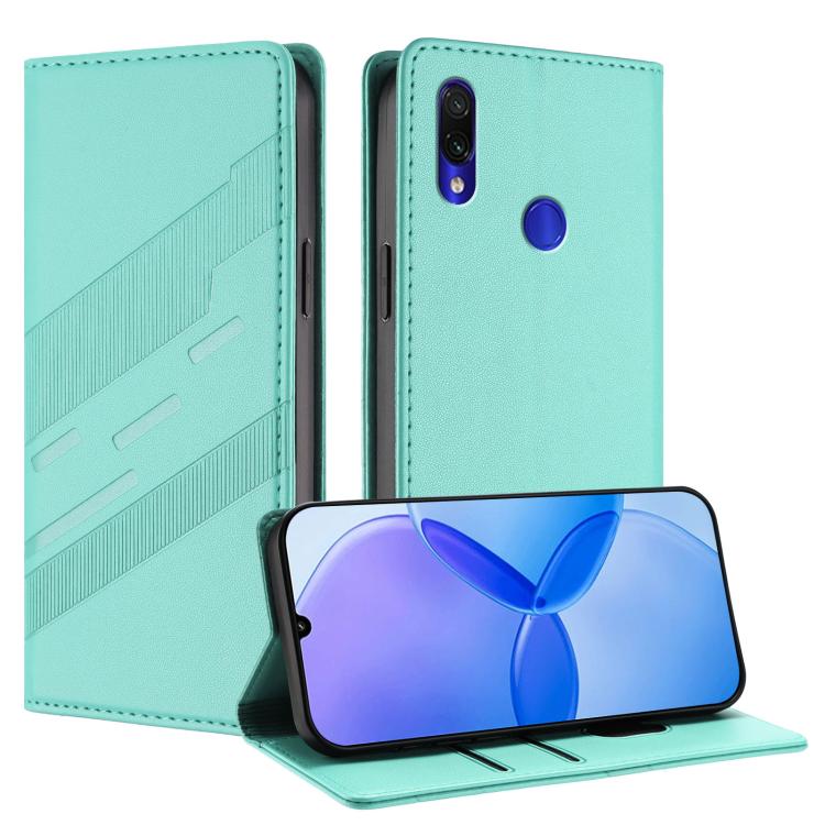 Embossed Multi-functional Wallet Retro Leather Phone Case, For Redmi Note 7 Pro