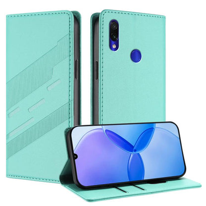 Embossed Multi-functional Wallet Retro Leather Phone Case, For Redmi Note 7 Pro