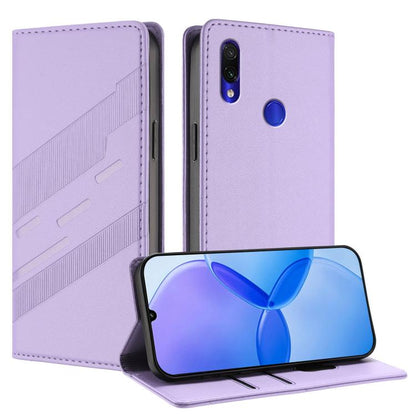 Embossed Multi-functional Wallet Retro Leather Phone Case, For Redmi Note 7 Pro