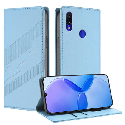 Embossed Multi-functional Wallet Retro Leather Phone Case, For Redmi Note 7 Pro