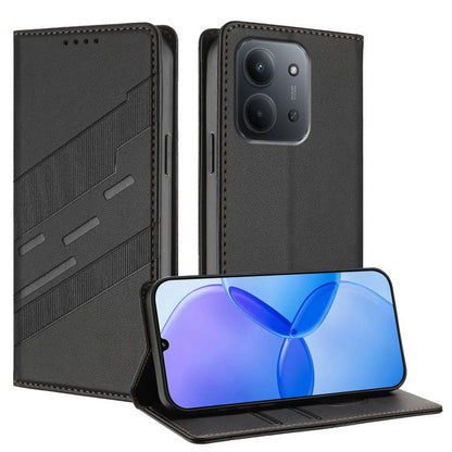 Embossed Multi-functional Wallet Retro Leather Phone Case, For Redmi 15C 5G / 4G EU 173mm, For Redmi 15 5G Global / 15 4G SEA, For Redmi 15 5G / 4G EU 171mm, For Redmi 15C 5G / 4G Global 171mm, For Redmi A5 4G 173.3mm, For Redmi A5 4G 171.7mm / Poco C7...