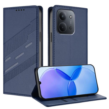 Embossed Multi-functional Wallet Retro Leather Phone Case, For Redmi 15C 5G / 4G EU 173mm, For Redmi 15 5G Global / 15 4G SEA, For Redmi 15 5G / 4G EU 171mm, For Redmi 15C 5G / 4G Global 171mm, For Redmi A5 4G 173.3mm, For Redmi A5 4G 171.7mm / Poco C7...