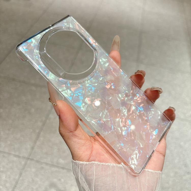 Pearlescent Shell Texture Phone Case, For Huawei Mate X7, For Huawei Pura X