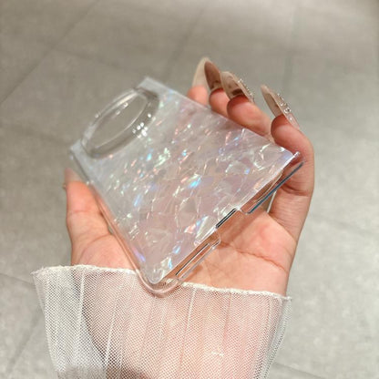 Pearlescent Shell Texture Phone Case, For Huawei Mate X7, For Huawei Pura X