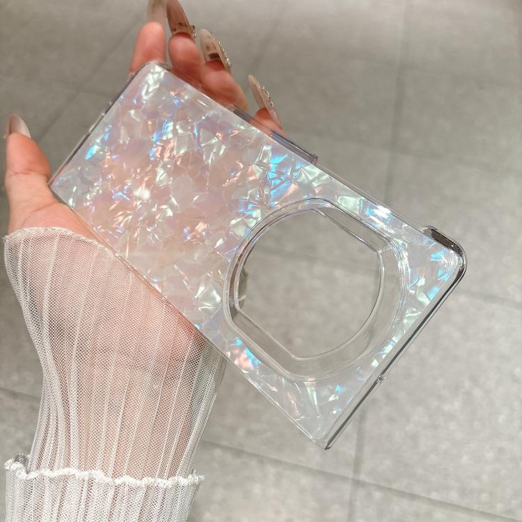 Pearlescent Shell Texture Phone Case, For Huawei Mate X7, For Huawei Pura X