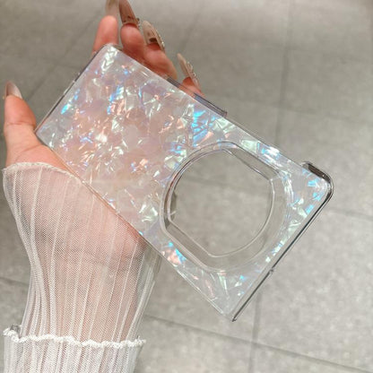 Pearlescent Shell Texture Phone Case, For Huawei Mate X7, For Huawei Pura X