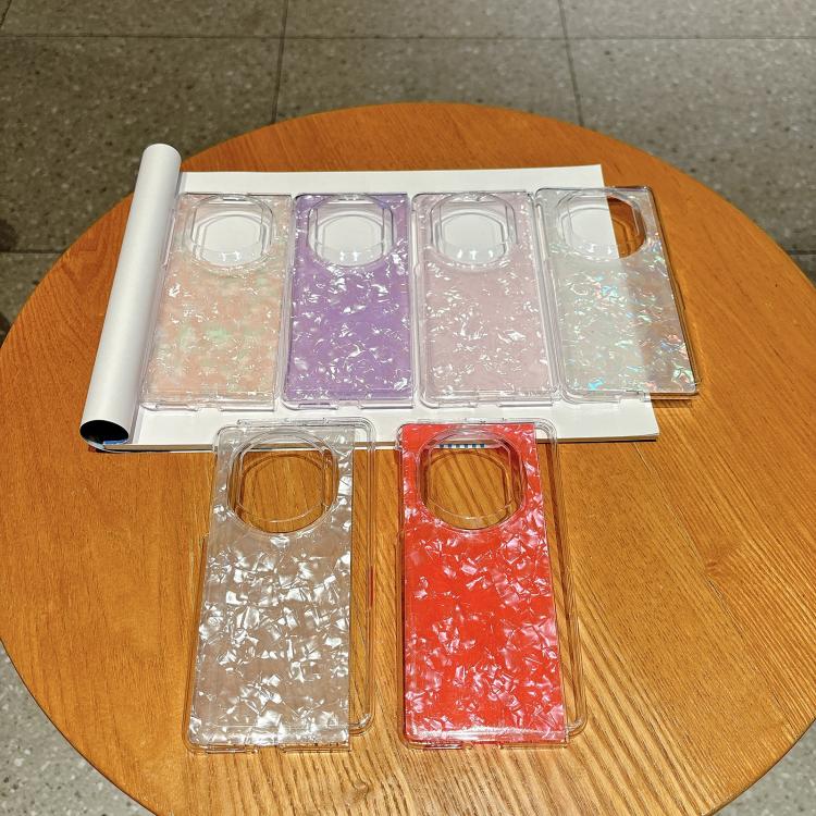 Pearlescent Shell Texture Phone Case, For Huawei Mate X7, For Huawei Pura X