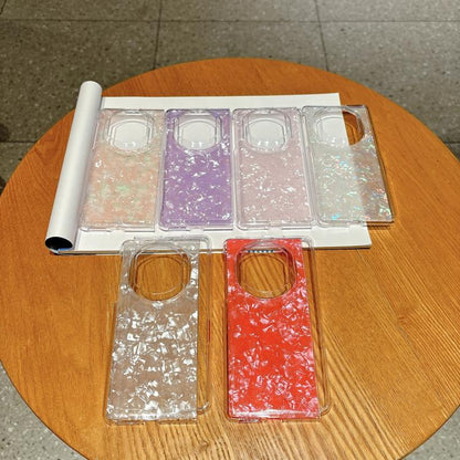 Pearlescent Shell Texture Phone Case, For Huawei Mate X7, For Huawei Pura X