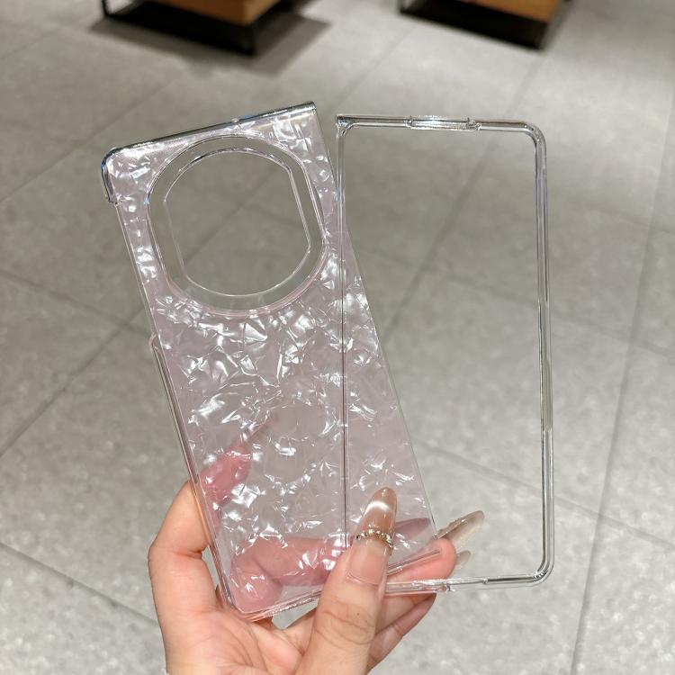 Pearlescent Shell Texture Phone Case, For Huawei Mate X7, For Huawei Pura X
