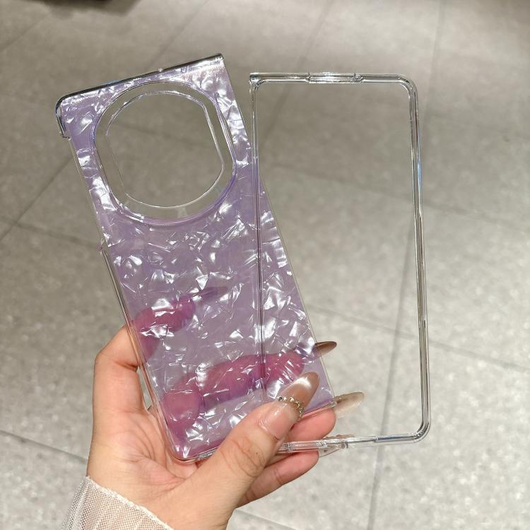 Pearlescent Shell Texture Phone Case, For Huawei Mate X7, For Huawei Pura X