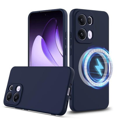 Shockproof Silicone Magsafe Phone Case, For OPPO Find X9 Ultra, For OPPO Reno15 Pro Max 5G Global, For OPPO Find X9, For OPPO Find X9 Pro, For OPPO Reno14 Pro 5G Global, For OPPO Reno13 Pro 5G Global, For OPPO Find X8, For OPPO Find X8 Pro