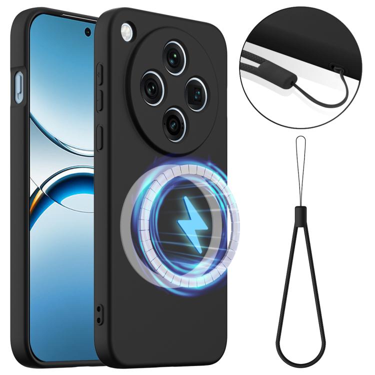 Shockproof Silicone Magsafe Phone Case, For OPPO Find X9 Ultra, For OPPO Reno15 Pro Max 5G Global, For OPPO Find X9, For OPPO Find X9 Pro, For OPPO Reno14 Pro 5G Global, For OPPO Reno13 Pro 5G Global, For OPPO Find X8, For OPPO Find X8 Pro