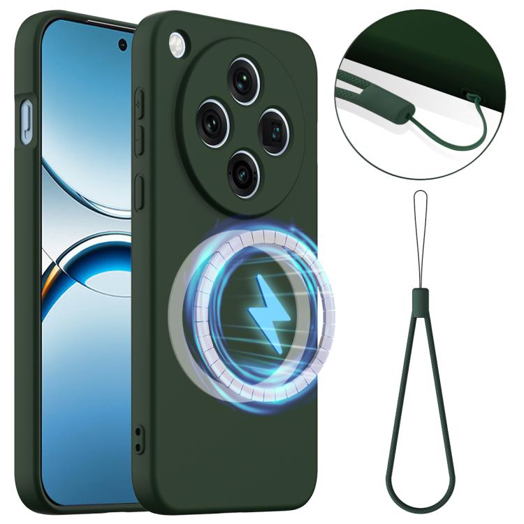 Shockproof Silicone Magsafe Phone Case, For OPPO Find X9 Ultra, For OPPO Reno15 Pro Max 5G Global, For OPPO Find X9, For OPPO Find X9 Pro, For OPPO Reno14 Pro 5G Global, For OPPO Reno13 Pro 5G Global, For OPPO Find X8, For OPPO Find X8 Pro