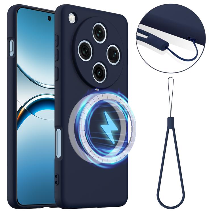 Shockproof Silicone Magsafe Phone Case, For OPPO Find X9 Ultra, For OPPO Reno15 Pro Max 5G Global, For OPPO Find X9, For OPPO Find X9 Pro, For OPPO Reno14 Pro 5G Global, For OPPO Reno13 Pro 5G Global, For OPPO Find X8, For OPPO Find X8 Pro