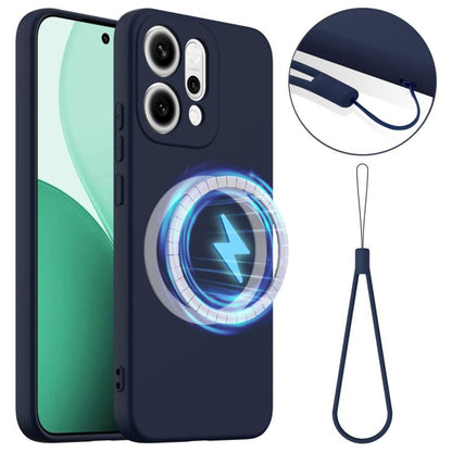 Shockproof Silicone Magsafe Phone Case, For OPPO Find X9 Ultra, For OPPO Reno15 Pro Max 5G Global, For OPPO Find X9, For OPPO Find X9 Pro, For OPPO Reno14 Pro 5G Global, For OPPO Reno13 Pro 5G Global, For OPPO Find X8, For OPPO Find X8 Pro