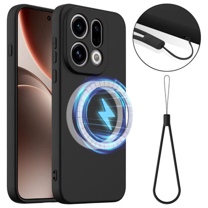 Shockproof Silicone Magsafe Phone Case, For OPPO Find X9 Ultra, For OPPO Reno15 Pro Max 5G Global, For OPPO Find X9, For OPPO Find X9 Pro, For OPPO Reno14 Pro 5G Global, For OPPO Reno13 Pro 5G Global, For OPPO Find X8, For OPPO Find X8 Pro