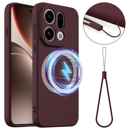 Shockproof Silicone Magsafe Phone Case, For OPPO Find X9 Ultra, For OPPO Reno15 Pro Max 5G Global, For OPPO Find X9, For OPPO Find X9 Pro, For OPPO Reno14 Pro 5G Global, For OPPO Reno13 Pro 5G Global, For OPPO Find X8, For OPPO Find X8 Pro