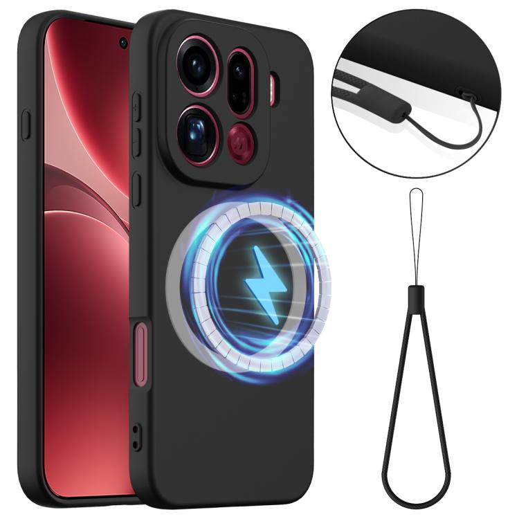 Shockproof Silicone Magsafe Phone Case, For OPPO Find X9 Ultra, For OPPO Reno15 Pro Max 5G Global, For OPPO Find X9, For OPPO Find X9 Pro, For OPPO Reno14 Pro 5G Global, For OPPO Reno13 Pro 5G Global, For OPPO Find X8, For OPPO Find X8 Pro