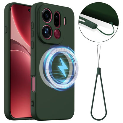 Shockproof Silicone Magsafe Phone Case, For OPPO Find X9 Ultra, For OPPO Reno15 Pro Max 5G Global, For OPPO Find X9, For OPPO Find X9 Pro, For OPPO Reno14 Pro 5G Global, For OPPO Reno13 Pro 5G Global, For OPPO Find X8, For OPPO Find X8 Pro