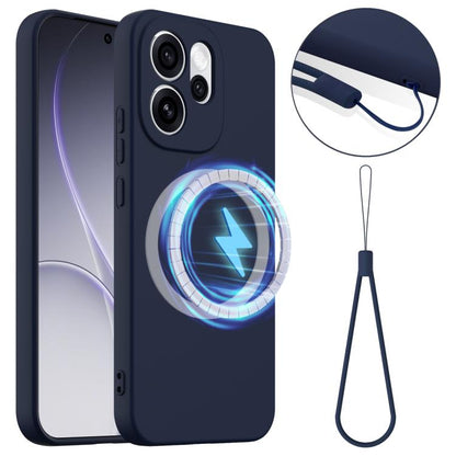 Shockproof Silicone Magsafe Phone Case, For OPPO Find X9 Ultra, For OPPO Reno15 Pro Max 5G Global, For OPPO Find X9, For OPPO Find X9 Pro, For OPPO Reno14 Pro 5G Global, For OPPO Reno13 Pro 5G Global, For OPPO Find X8, For OPPO Find X8 Pro