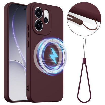 Shockproof Silicone Magsafe Phone Case, For OPPO Find X9 Ultra, For OPPO Reno15 Pro Max 5G Global, For OPPO Find X9, For OPPO Find X9 Pro, For OPPO Reno14 Pro 5G Global, For OPPO Reno13 Pro 5G Global, For OPPO Find X8, For OPPO Find X8 Pro