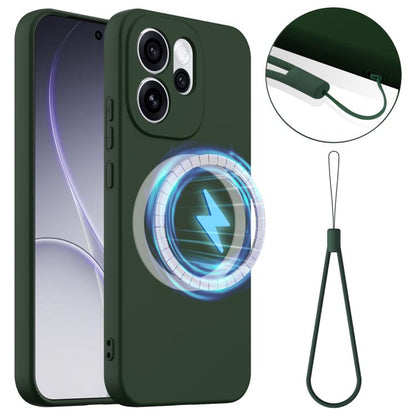 Shockproof Silicone Magsafe Phone Case, For OPPO Find X9 Ultra, For OPPO Reno15 Pro Max 5G Global, For OPPO Find X9, For OPPO Find X9 Pro, For OPPO Reno14 Pro 5G Global, For OPPO Reno13 Pro 5G Global, For OPPO Find X8, For OPPO Find X8 Pro