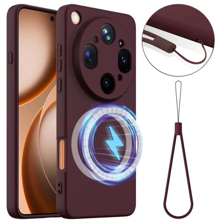 Shockproof Silicone Magsafe Phone Case, For OPPO Find X9 Ultra, For OPPO Reno15 Pro Max 5G Global, For OPPO Find X9, For OPPO Find X9 Pro, For OPPO Reno14 Pro 5G Global, For OPPO Reno13 Pro 5G Global, For OPPO Find X8, For OPPO Find X8 Pro