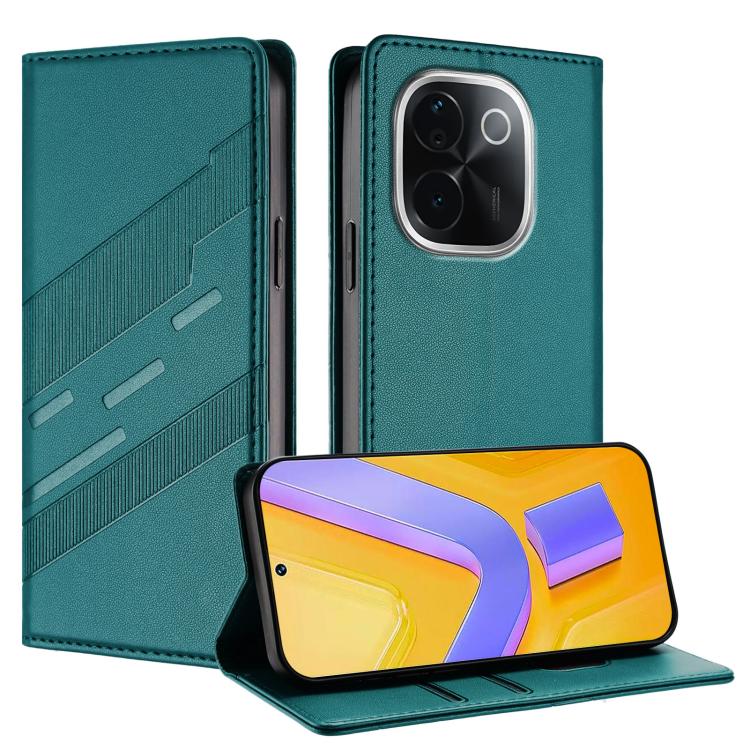 Embossed Multi-functional Wallet Retro Leather Phone Case, For vivo Y29s 5G Global, For vivo Y29 4G Global, For vivo V50 5G Global, For vivo Y19s 4G Global, For vivo Y300 5G Global, For vivo Y200e 5G Global, For vivo V40e 5G India / iQOO Z9s 5G        ...