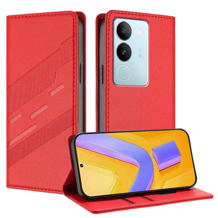 Embossed Multi-functional Wallet Retro Leather Phone Case, For vivo Y28 4G Global, For vivo X100s 5G Global, For vivo Y17s 4G Global, For vivo S18 / S18 Pro, For vivo V29e 5G / Y200 5G Global, For vivo Y200 5G Global, For vivo Y78 5G / Y27 5G          ...