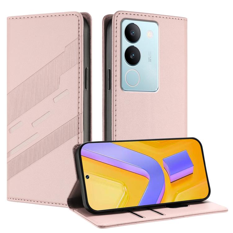 Embossed Multi-functional Wallet Retro Leather Phone Case, For vivo Y28 4G Global, For vivo X100s 5G Global, For vivo Y17s 4G Global, For vivo S18 / S18 Pro, For vivo V29e 5G / Y200 5G Global, For vivo Y200 5G Global, For vivo Y78 5G / Y27 5G          ...