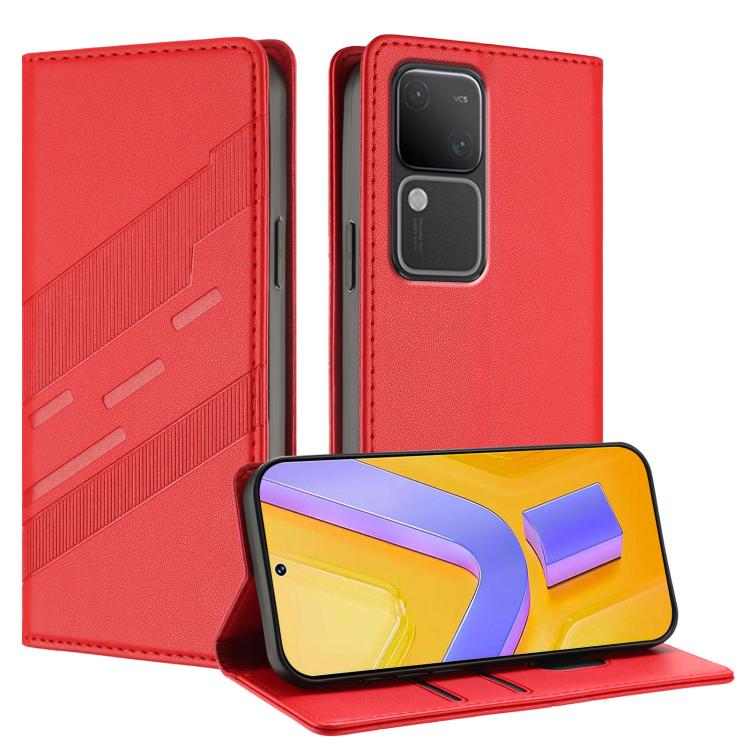 Embossed Multi-functional Wallet Retro Leather Phone Case, For vivo Y28 4G Global, For vivo X100s 5G Global, For vivo Y17s 4G Global, For vivo S18 / S18 Pro, For vivo V29e 5G / Y200 5G Global, For vivo Y200 5G Global, For vivo Y78 5G / Y27 5G          ...