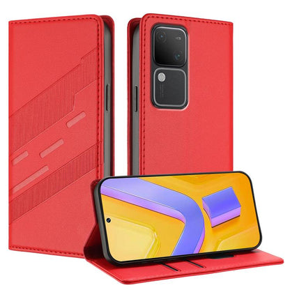 Embossed Multi-functional Wallet Retro Leather Phone Case, For vivo Y28 4G Global, For vivo X100s 5G Global, For vivo Y17s 4G Global, For vivo S18 / S18 Pro, For vivo V29e 5G / Y200 5G Global, For vivo Y200 5G Global, For vivo Y78 5G / Y27 5G          ...