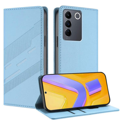 Embossed Multi-functional Wallet Retro Leather Phone Case, For vivo Y56 5G Global, For vivo Y100 5G Global, For vivo V27 5G / V27 Pro 5G, For vivo V27e 4G Global, For vivo iQOO Neo11 5G, For vivo Y35 4G Global, For vivo Y55s 2023 5G                    ...