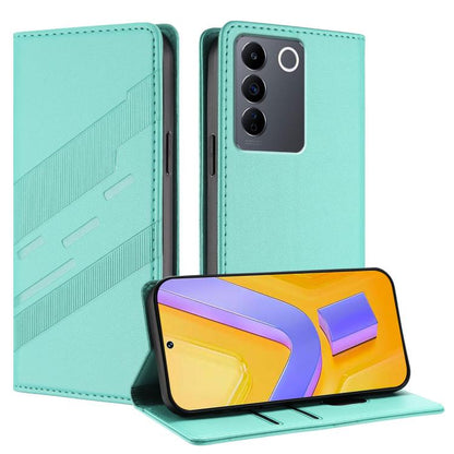 Embossed Multi-functional Wallet Retro Leather Phone Case, For vivo Y56 5G Global, For vivo Y100 5G Global, For vivo V27 5G / V27 Pro 5G, For vivo V27e 4G Global, For vivo iQOO Neo11 5G, For vivo Y35 4G Global, For vivo Y55s 2023 5G                    ...