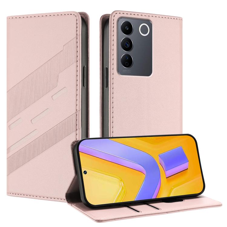 Embossed Multi-functional Wallet Retro Leather Phone Case, For vivo Y56 5G Global, For vivo Y100 5G Global, For vivo V27 5G / V27 Pro 5G, For vivo V27e 4G Global, For vivo iQOO Neo11 5G, For vivo Y35 4G Global, For vivo Y55s 2023 5G                    ...