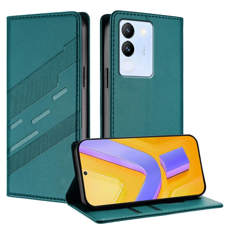 Embossed Multi-functional Wallet Retro Leather Phone Case, For vivo Y28 4G Global, For vivo X100s 5G Global, For vivo Y17s 4G Global, For vivo S18 / S18 Pro, For vivo V29e 5G / Y200 5G Global, For vivo Y200 5G Global, For vivo Y78 5G / Y27 5G          ...
