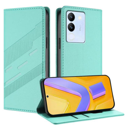 Embossed Multi-functional Wallet Retro Leather Phone Case, For vivo Y28 4G Global, For vivo X100s 5G Global, For vivo Y17s 4G Global, For vivo S18 / S18 Pro, For vivo V29e 5G / Y200 5G Global, For vivo Y200 5G Global, For vivo Y78 5G / Y27 5G          ...