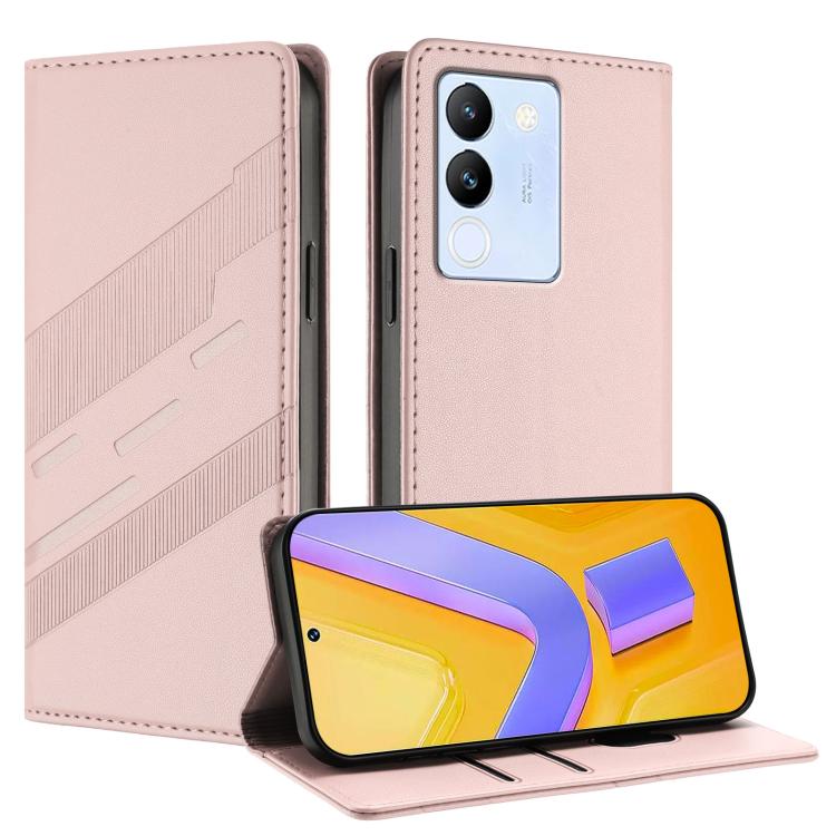 Embossed Multi-functional Wallet Retro Leather Phone Case, For vivo Y28 4G Global, For vivo X100s 5G Global, For vivo Y17s 4G Global, For vivo S18 / S18 Pro, For vivo V29e 5G / Y200 5G Global, For vivo Y200 5G Global, For vivo Y78 5G / Y27 5G          ...