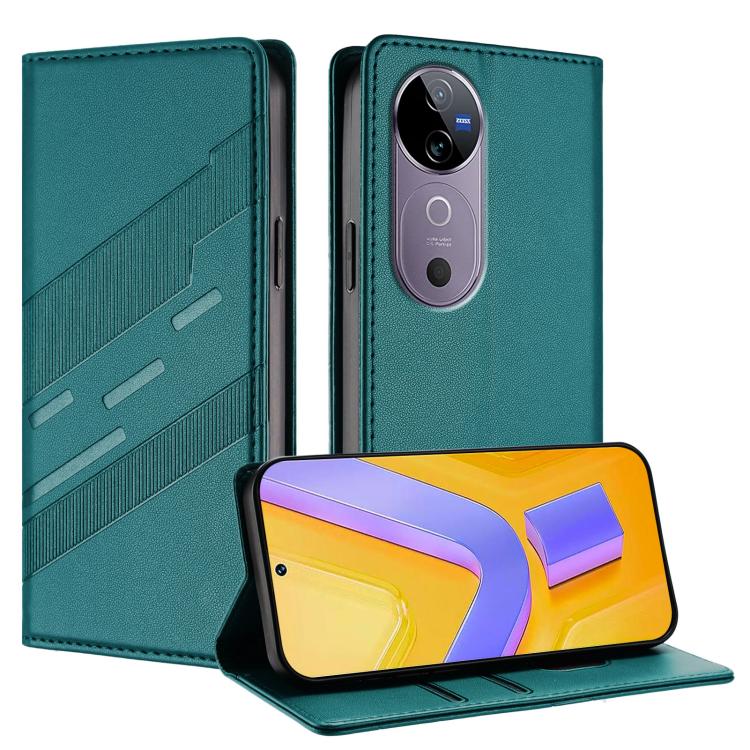 Embossed Multi-functional Wallet Retro Leather Phone Case, For vivo Y29s 5G Global, For vivo Y29 4G Global, For vivo V50 5G Global, For vivo Y19s 4G Global, For vivo Y300 5G Global, For vivo Y200e 5G Global, For vivo V40e 5G India / iQOO Z9s 5G        ...