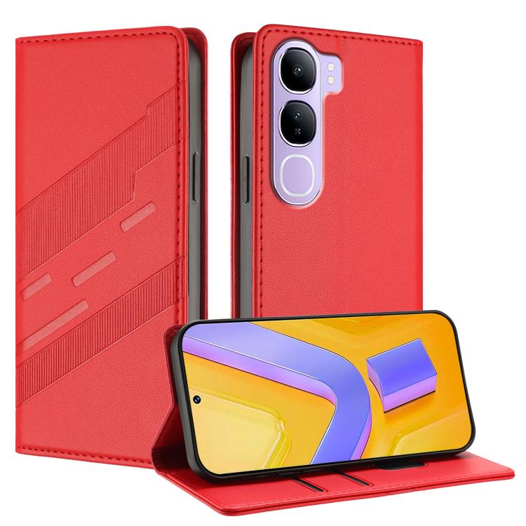 Embossed Multi-functional Wallet Retro Leather Phone Case, For vivo Y29s 5G Global, For vivo Y29 4G Global, For vivo V50 5G Global, For vivo Y19s 4G Global, For vivo Y300 5G Global, For vivo Y200e 5G Global, For vivo V40e 5G India / iQOO Z9s 5G        ...
