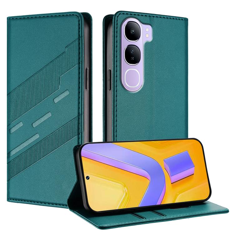 Embossed Multi-functional Wallet Retro Leather Phone Case, For vivo Y29s 5G Global, For vivo Y29 4G Global, For vivo V50 5G Global, For vivo Y19s 4G Global, For vivo Y300 5G Global, For vivo Y200e 5G Global, For vivo V40e 5G India / iQOO Z9s 5G        ...