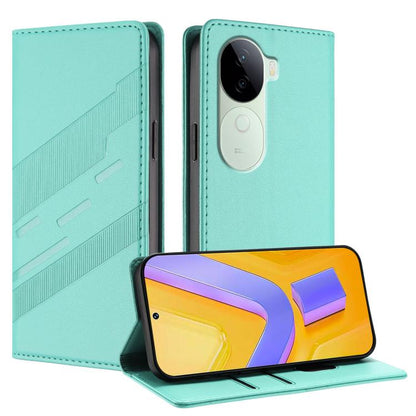 Embossed Multi-functional Wallet Retro Leather Phone Case, For vivo Y29s 5G Global, For vivo Y29 4G Global, For vivo V50 5G Global, For vivo Y19s 4G Global, For vivo Y300 5G Global, For vivo Y200e 5G Global, For vivo V40e 5G India / iQOO Z9s 5G        ...