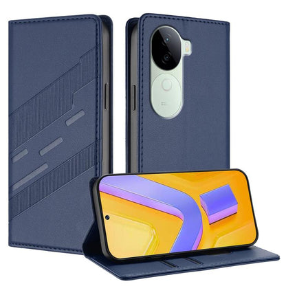 Embossed Multi-functional Wallet Retro Leather Phone Case, For vivo Y29s 5G Global, For vivo Y29 4G Global, For vivo V50 5G Global, For vivo Y19s 4G Global, For vivo Y300 5G Global, For vivo Y200e 5G Global, For vivo V40e 5G India / iQOO Z9s 5G        ...
