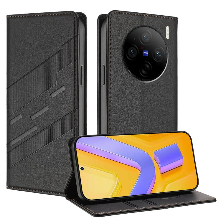 Embossed Multi-functional Wallet Retro Leather Phone Case, For vivo Y28 4G Global, For vivo X100s 5G Global, For vivo Y17s 4G Global, For vivo S18 / S18 Pro, For vivo V29e 5G / Y200 5G Global, For vivo Y200 5G Global, For vivo Y78 5G / Y27 5G          ...