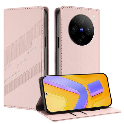 Embossed Multi-functional Wallet Retro Leather Phone Case, For vivo Y28 4G Global, For vivo X100s 5G Global, For vivo Y17s 4G Global, For vivo S18 / S18 Pro, For vivo V29e 5G / Y200 5G Global, For vivo Y200 5G Global, For vivo Y78 5G / Y27 5G          ...